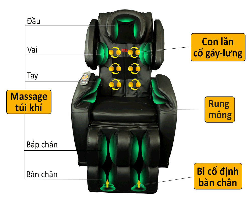 Ghế massage toàn thân Shika SK-111