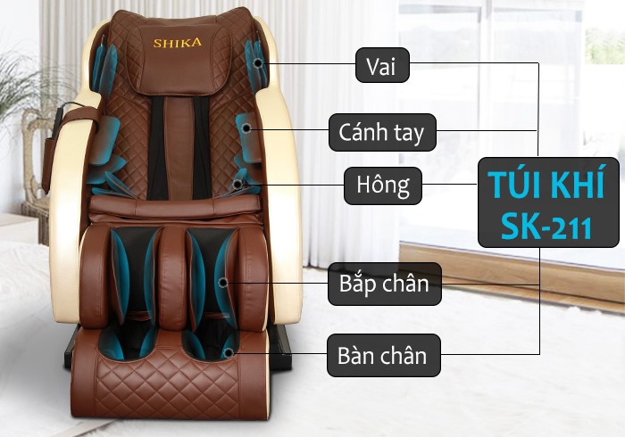Top 3 ghế massage Shika tốt nhất trong tầm giá 30 triệu