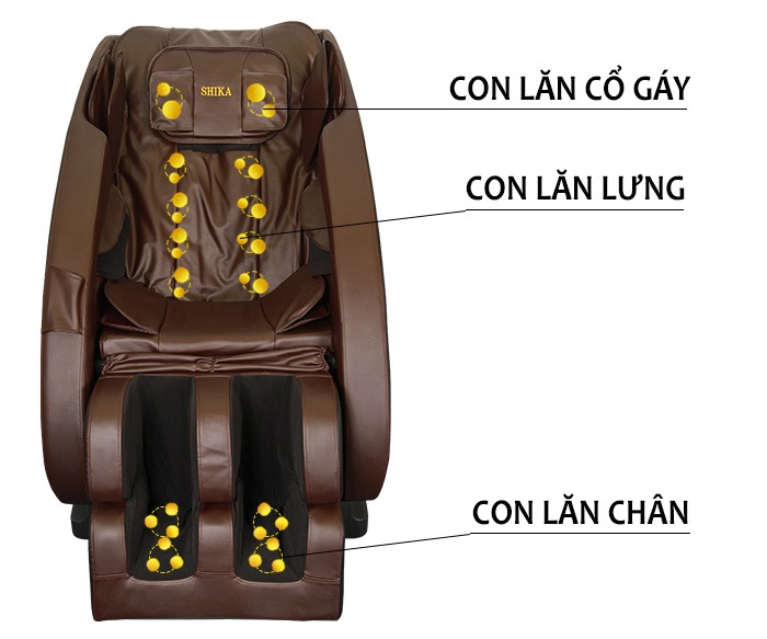 Đánh giá ghế massage toàn thân Shika SK-113